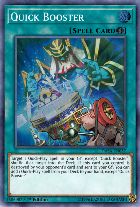 Quick Booster [DASA-EN057] Super Rare | Game Master's Emporium (The New GME)