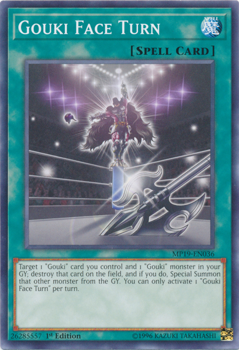 Gouki Face Turn [MP19-EN036] Common | Game Master's Emporium (The New GME)
