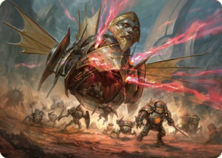 Liberator, Urza's Battlethopter Art Card [The Brothers' War Art Series] | Game Master's Emporium (The New GME)