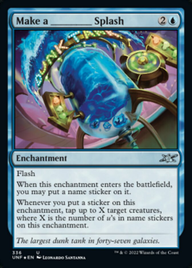 Make a _____ Splash (Galaxy Foil) [Unfinity] | Game Master's Emporium (The New GME)
