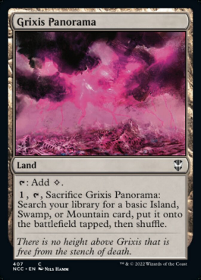 Grixis Panorama [Streets of New Capenna Commander] | Game Master's Emporium (The New GME)