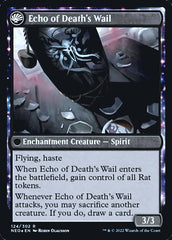 Tribute to Horobi // Echo of Death's Wail [Kamigawa: Neon Dynasty Prerelease Promos] | Game Master's Emporium (The New GME)