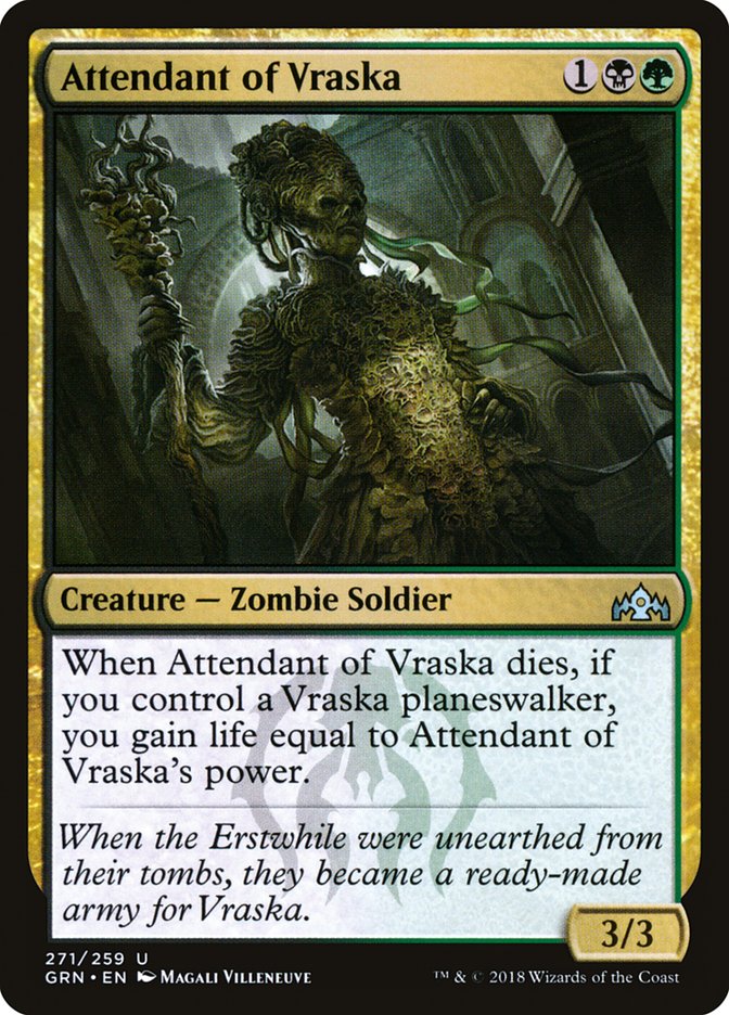 Attendant of Vraska [Guilds of Ravnica] | Game Master's Emporium (The New GME)