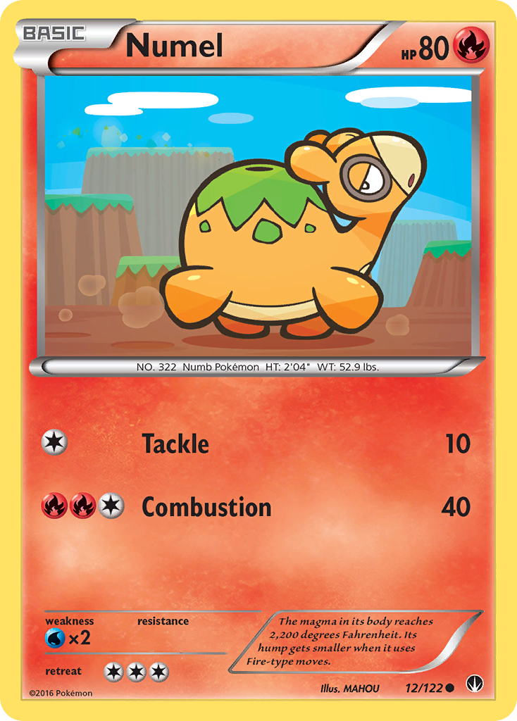 Numel (12/122) [XY: BREAKpoint] | Game Master's Emporium (The New GME)