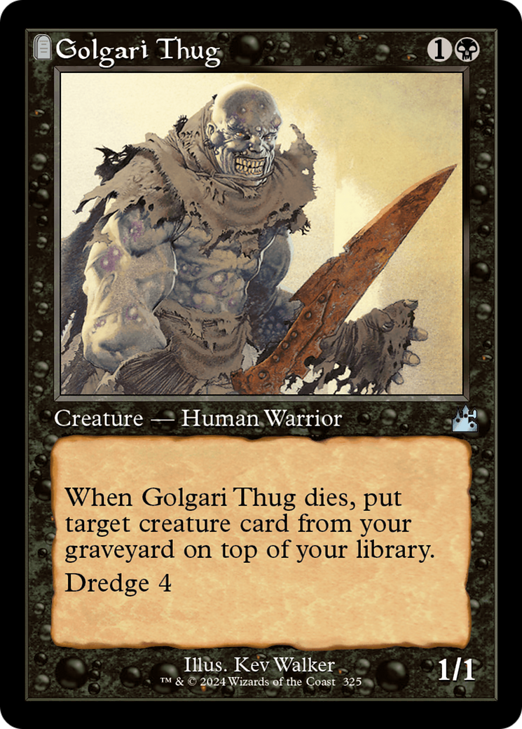 Golgari Thug (Retro Frame) [Ravnica Remastered] | Game Master's Emporium (The New GME)