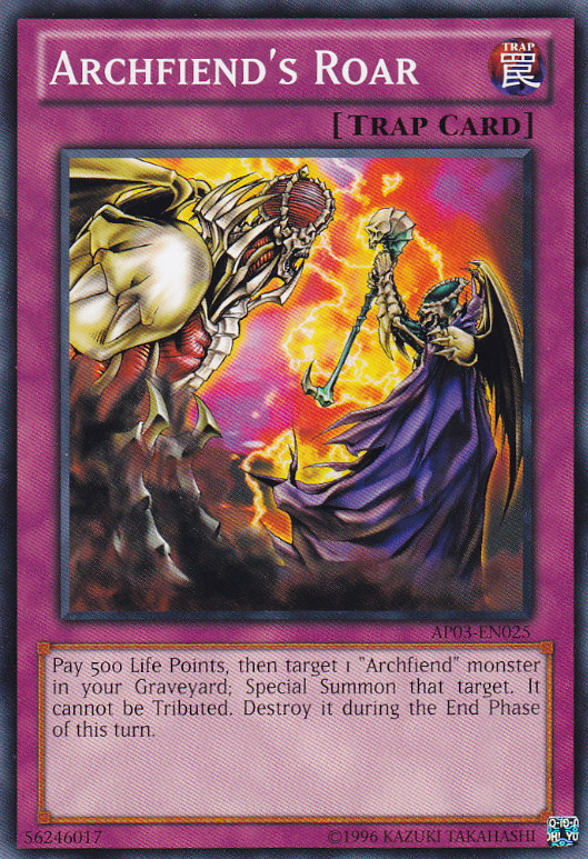 Archfiend's Roar [AP03-EN025] Common | Game Master's Emporium (The New GME)