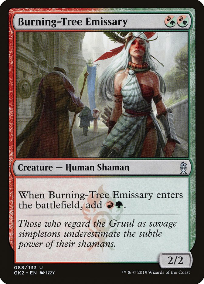 Burning-Tree Emissary [Ravnica Allegiance Guild Kit] | Game Master's Emporium (The New GME)