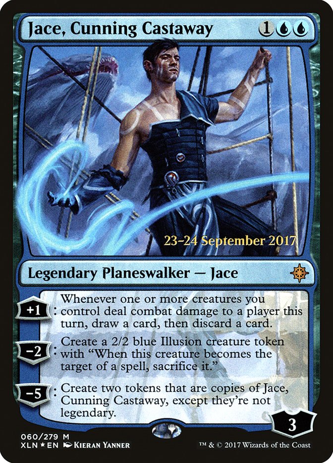 Jace, Cunning Castaway [Ixalan Prerelease Promos] | Game Master's Emporium (The New GME)