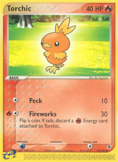 Torchic (73/109) [EX: Ruby & Sapphire] | Game Master's Emporium (The New GME)