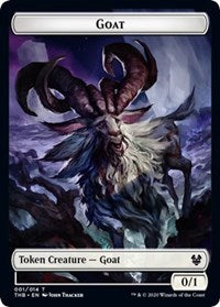 Goat // Satyr Double-Sided Token [Theros Beyond Death Tokens] | Game Master's Emporium (The New GME)