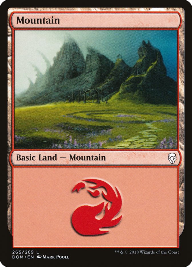 Mountain (265) [Dominaria] | Game Master's Emporium (The New GME)