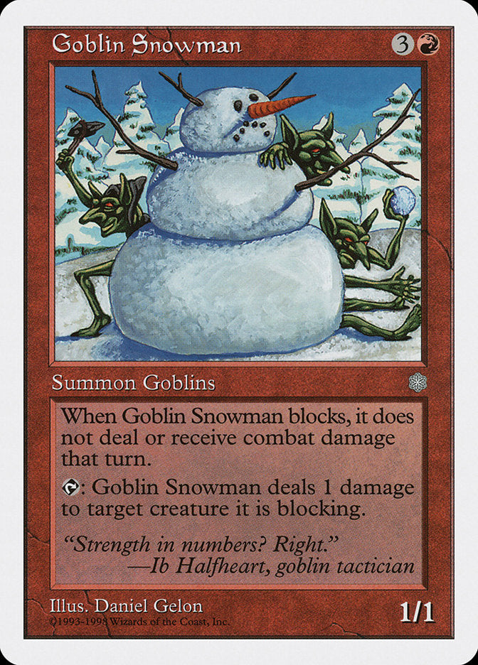 Goblin Snowman [Anthologies] | Game Master's Emporium (The New GME)