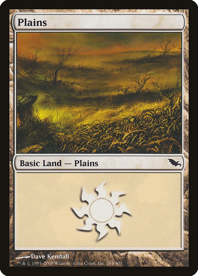 Plains (284) [Shadowmoor] | Game Master's Emporium (The New GME)