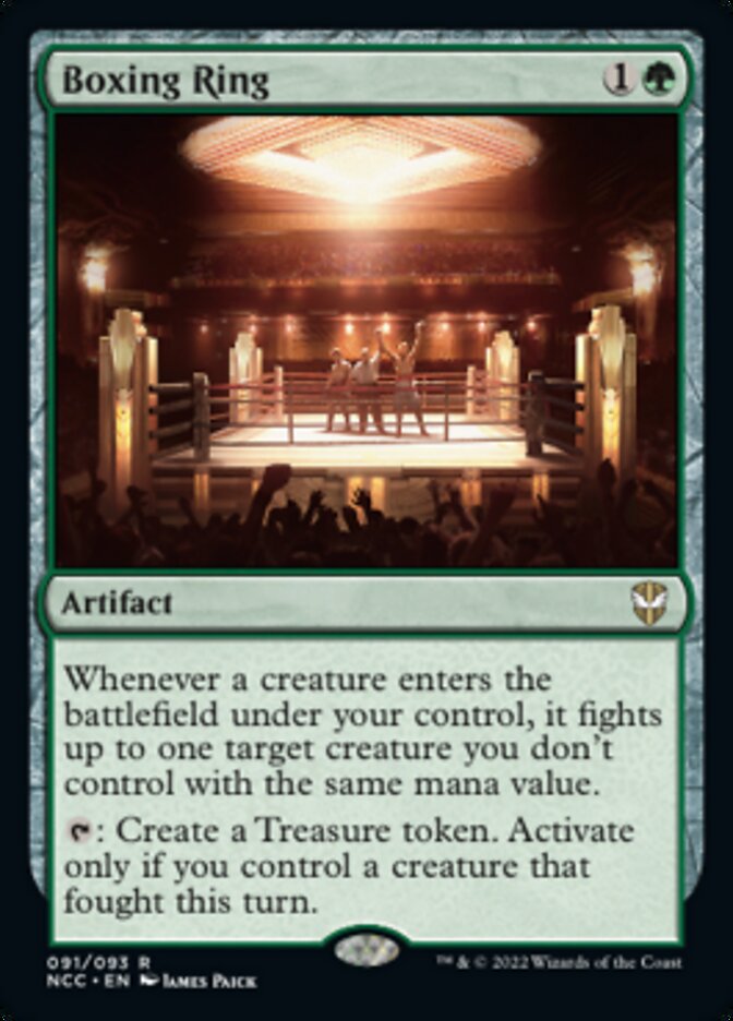 Boxing Ring [Streets of New Capenna Commander] | Game Master's Emporium (The New GME)