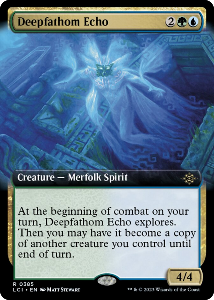 Deepfathom Echo (Extended Art) [The Lost Caverns of Ixalan] | Game Master's Emporium (The New GME)