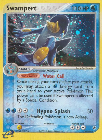 Swampert (13/109) [EX: Ruby & Sapphire] | Game Master's Emporium (The New GME)