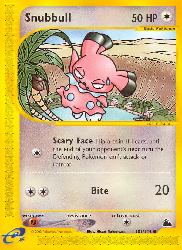 Snubbull (101/144) [Skyridge] | Game Master's Emporium (The New GME)