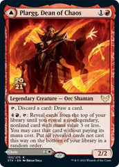 Plargg, Dean of Chaos // Augusta, Dean of Order [Strixhaven: School of Mages Prerelease Promos] | Game Master's Emporium (The New GME)