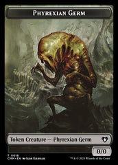 Eldrazi Spawn // Phyrexian Germ Double-Sided Token [Commander Masters Tokens] | Game Master's Emporium (The New GME)