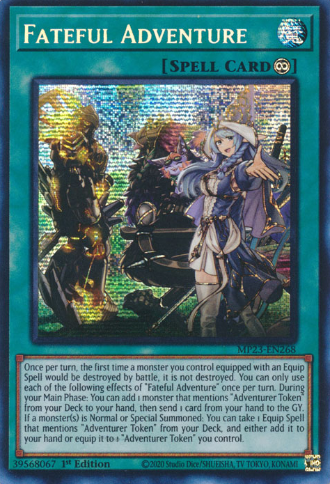 Fateful Adventure [MP23-EN268] Prismatic Secret Rare | Game Master's Emporium (The New GME)