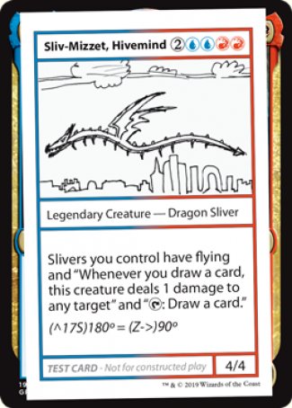 Sliv-Mizzet, Hivemind (2021 Edition) [Mystery Booster Playtest Cards] | Game Master's Emporium (The New GME)