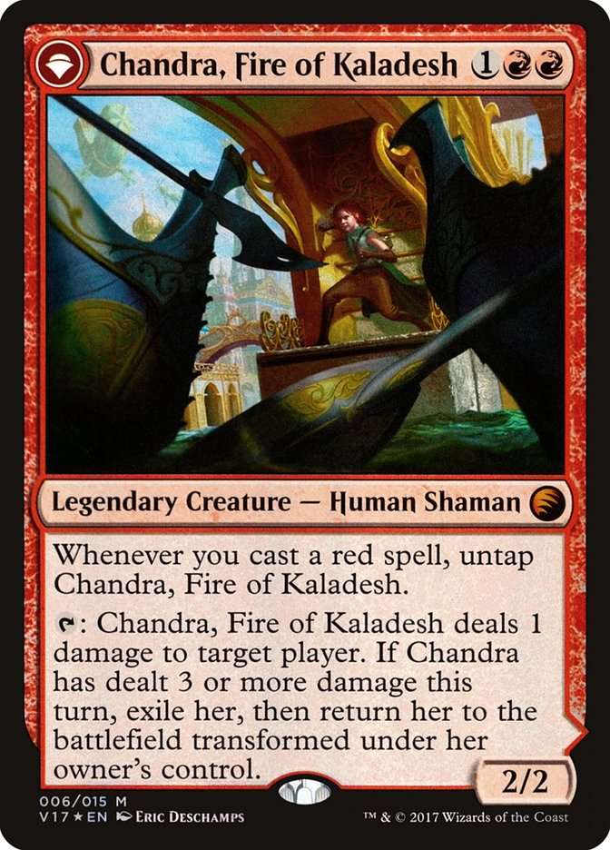 Chandra, Fire of Kaladesh // Chandra, Roaring Flame [From the Vault: Transform] | Game Master's Emporium (The New GME)