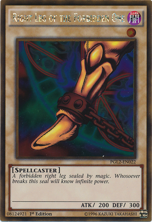 Right Leg of the Forbidden One [PGL2-EN022] Gold Rare | Game Master's Emporium (The New GME)