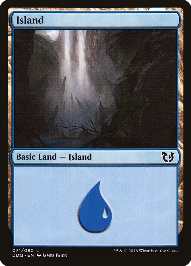 Island (71) [Duel Decks: Blessed vs. Cursed] | Game Master's Emporium (The New GME)