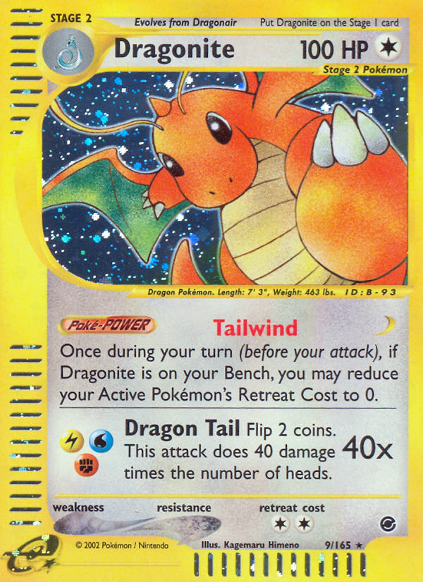 Dragonite (9/165) [Expedition: Base Set] | Game Master's Emporium (The New GME)