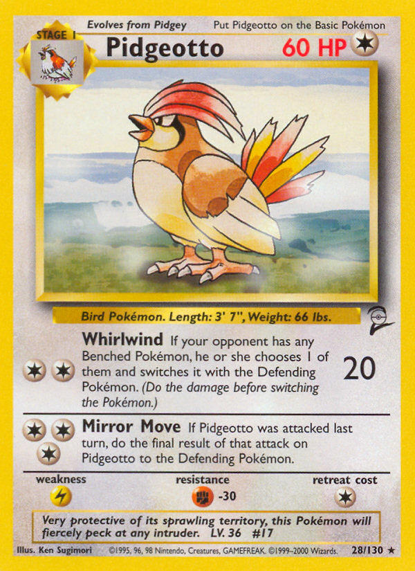 Pidgeotto (28/130) [Base Set 2] | Game Master's Emporium (The New GME)