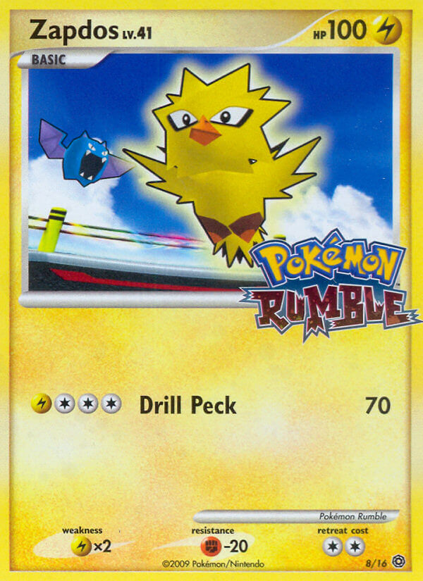 Zapdos (8/16) [Pokémon Rumble] | Game Master's Emporium (The New GME)