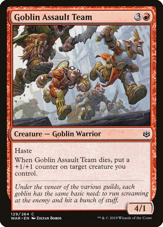 Goblin Assault Team [War of the Spark] | Game Master's Emporium (The New GME)