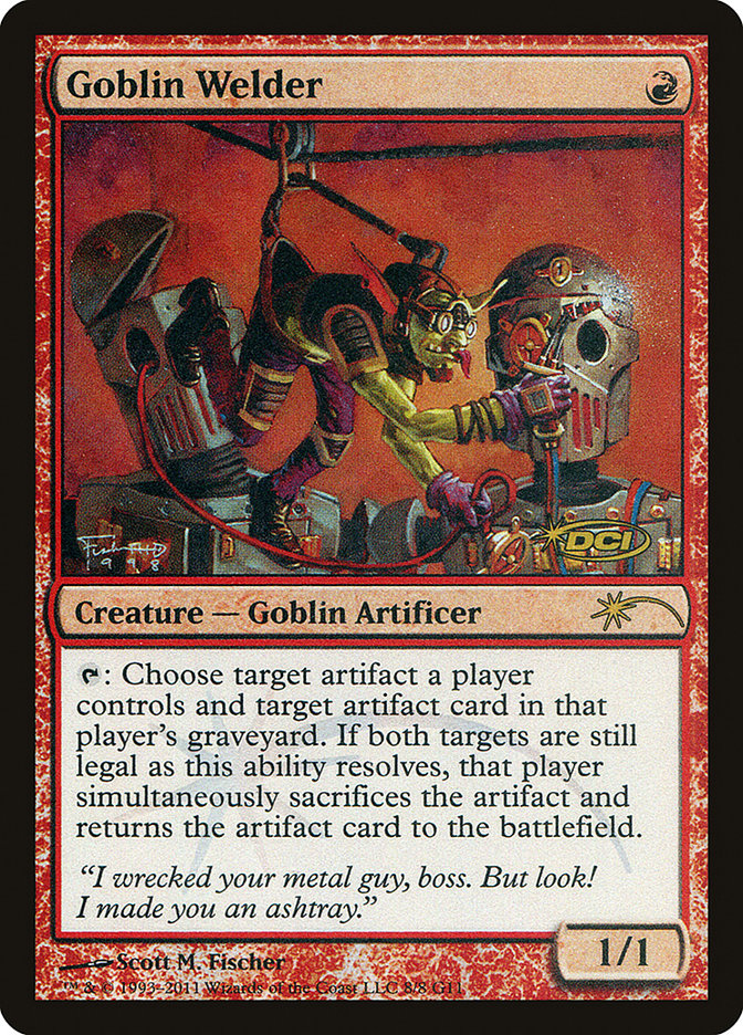 Goblin Welder [Judge Gift Cards 2011] | Game Master's Emporium (The New GME)