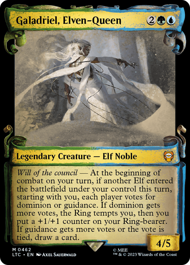 Galadriel, Elven-Queen [The Lord of the Rings: Tales of Middle-Earth Commander Showcase Scrolls] | Game Master's Emporium (The New GME)