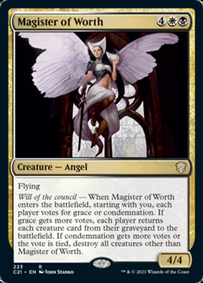 Magister of Worth [Commander 2021] | Game Master's Emporium (The New GME)