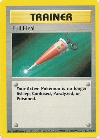 Full Heal (82/102) [Base Set Unlimited] | Game Master's Emporium (The New GME)