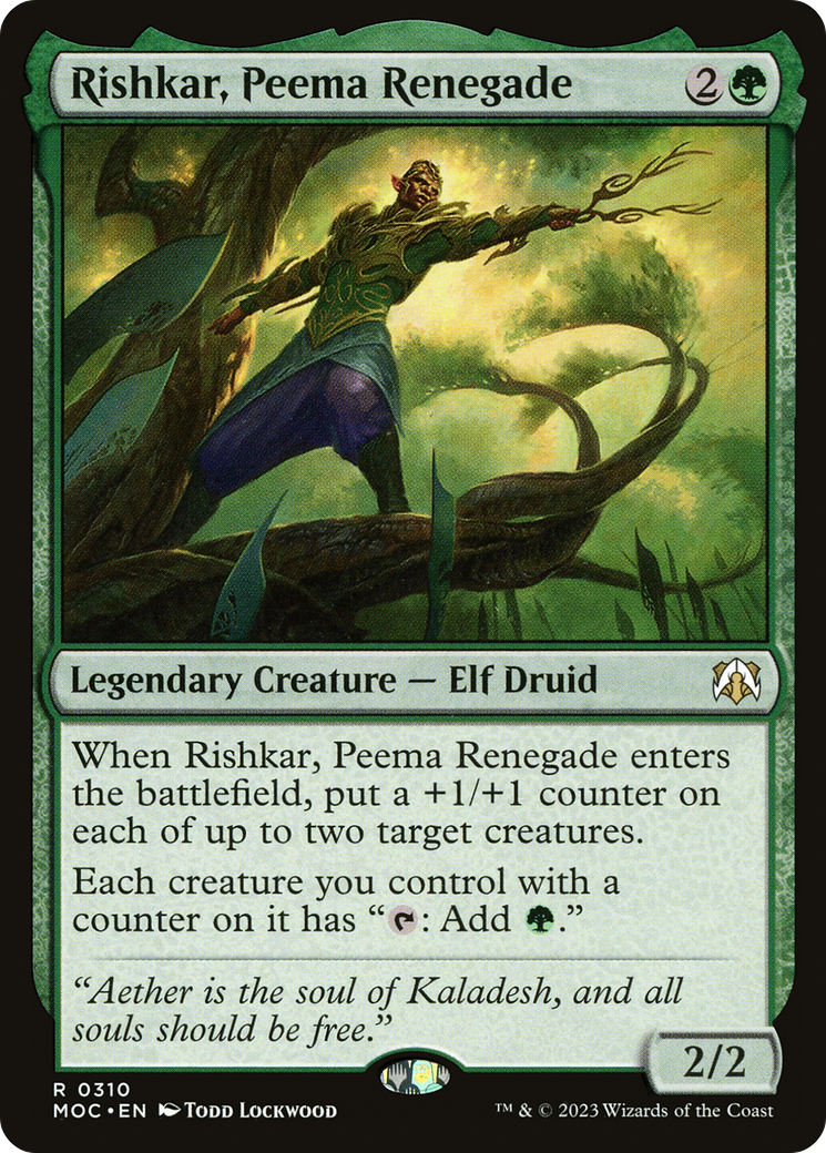 Rishkar, Peema Renegade [March of the Machine Commander] | Game Master's Emporium (The New GME)