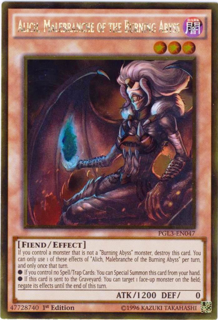 Alich, Malebranche of the Burning Abyss [PGL3-EN047] Gold Rare | Game Master's Emporium (The New GME)