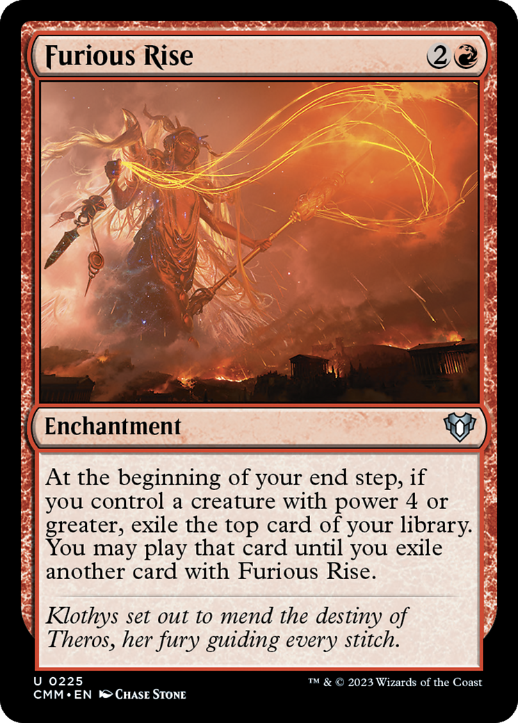 Furious Rise [Commander Masters] | Game Master's Emporium (The New GME)