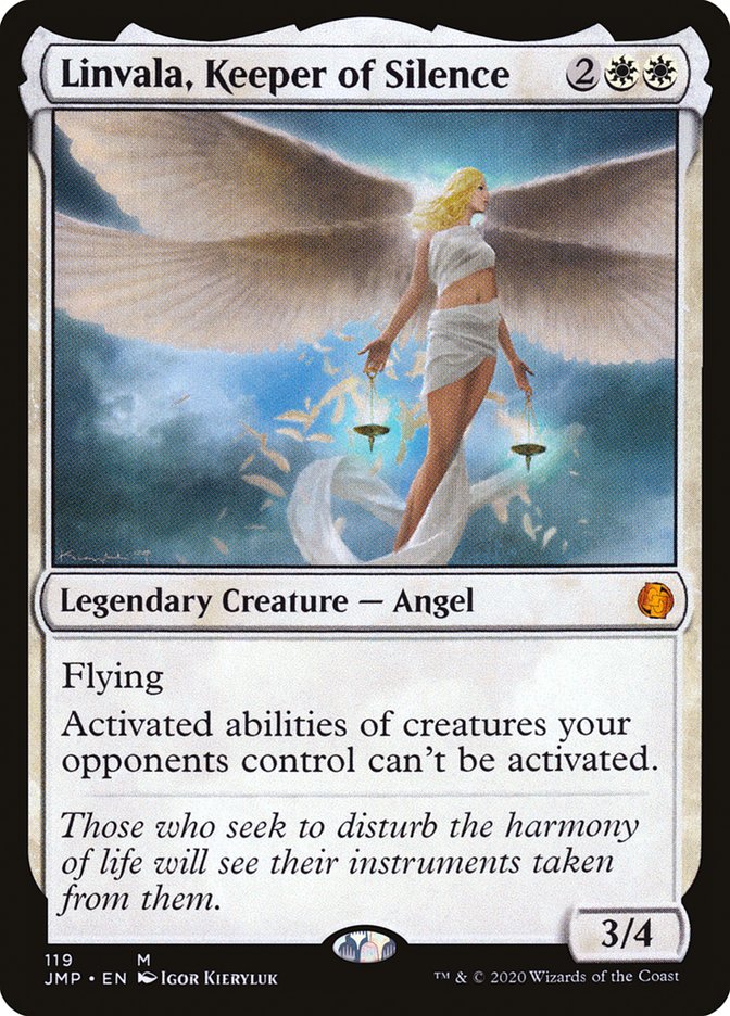 Linvala, Keeper of Silence [Jumpstart] | Game Master's Emporium (The New GME)