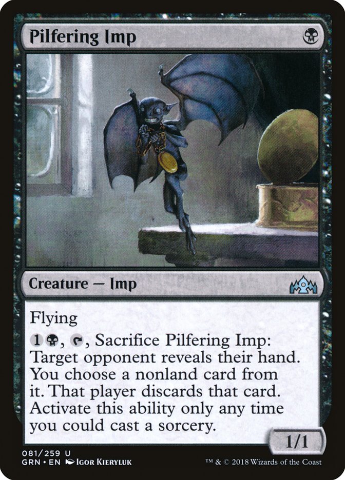 Pilfering Imp [Guilds of Ravnica] | Game Master's Emporium (The New GME)