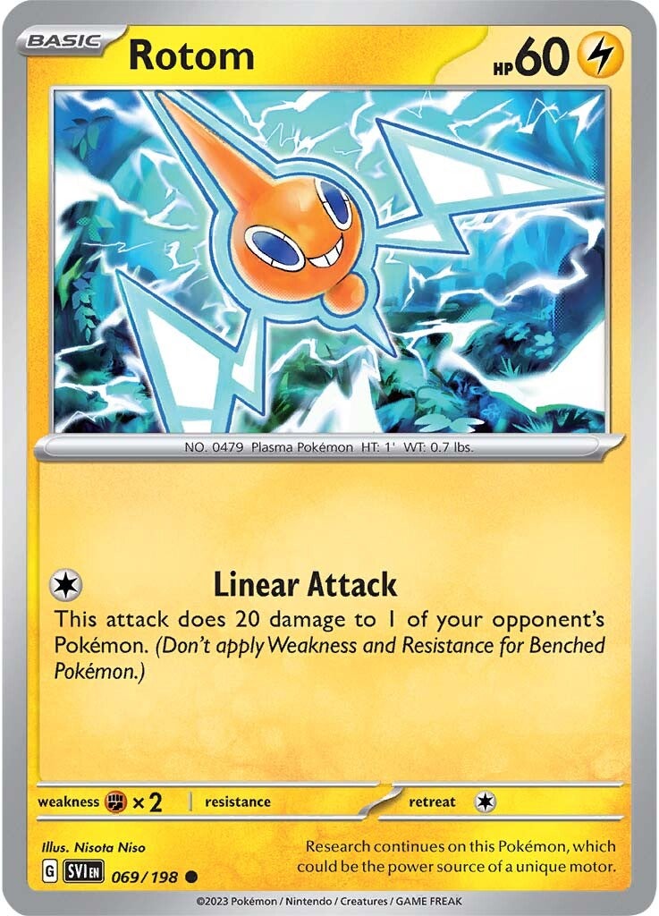 Rotom (069/198) [Scarlet & Violet: Base Set] | Game Master's Emporium (The New GME)