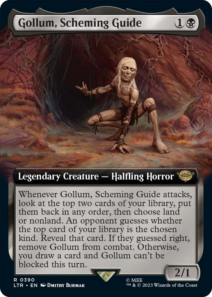 Gollum, Scheming Guide (Extended Art) [The Lord of the Rings: Tales of Middle-Earth] | Game Master's Emporium (The New GME)