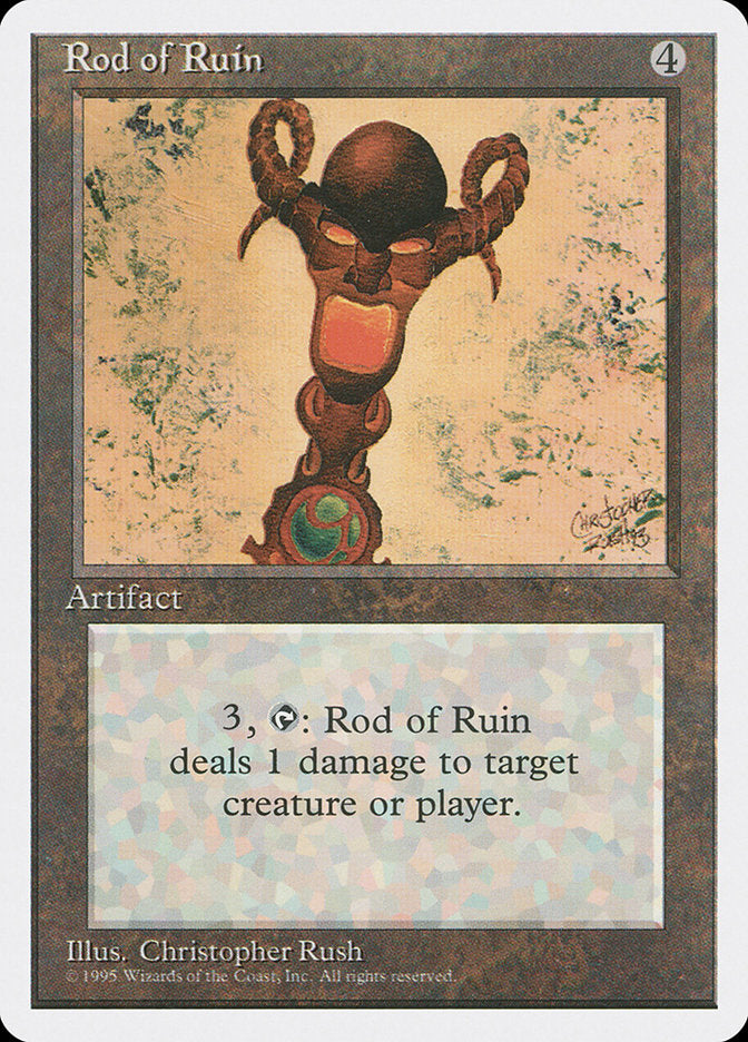 Rod of Ruin [Fourth Edition] | Game Master's Emporium (The New GME)