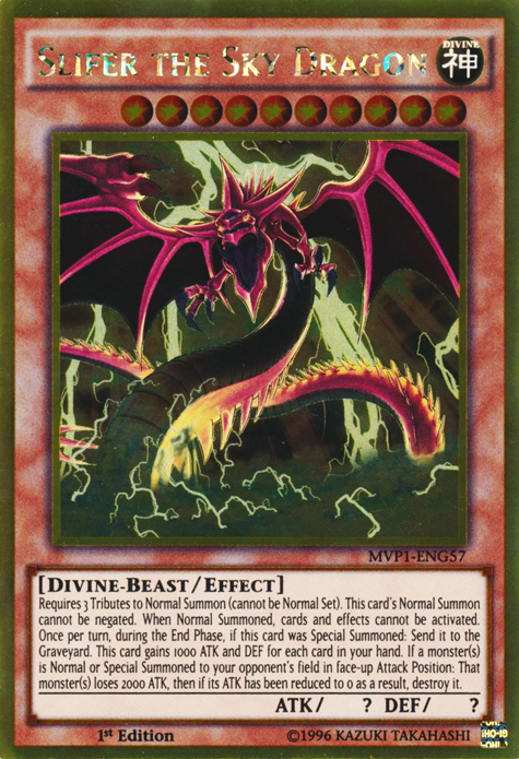 Slifer the Sky Dragon [MVP1-ENG57] Gold Rare | Game Master's Emporium (The New GME)