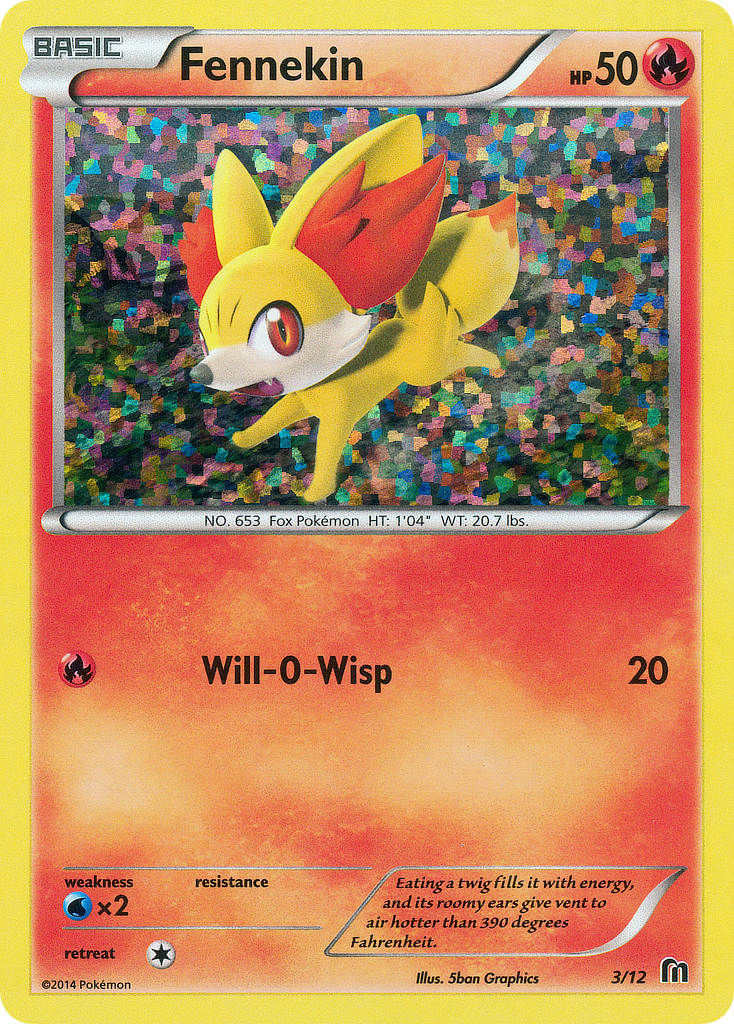 Fennekin (3/12) [McDonald's Promos: 2014 Collection] | Game Master's Emporium (The New GME)