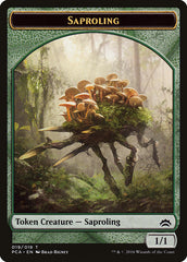 Saproling // Goblin Double-Sided Token [Planechase Anthology Tokens] | Game Master's Emporium (The New GME)