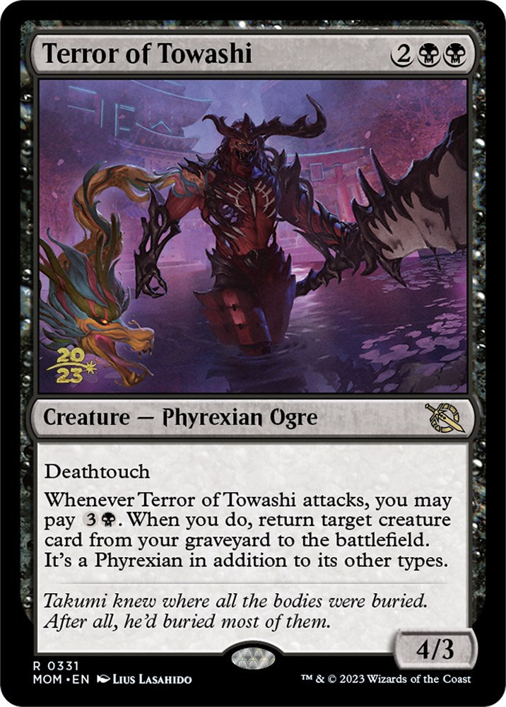 Terror of Towashi [March of the Machine Prerelease Promos] | Game Master's Emporium (The New GME)