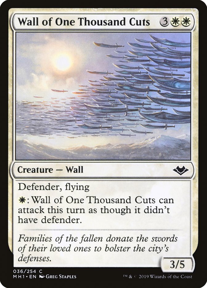 Wall of One Thousand Cuts [Modern Horizons] | Game Master's Emporium (The New GME)