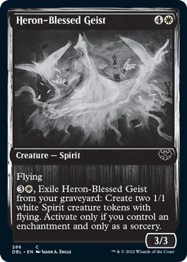 Heron-Blessed Geist [Innistrad: Double Feature] | Game Master's Emporium (The New GME)